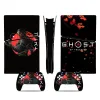 Adesivi Ghost of Tsushimr Nuovo PS5 Slim Digital Skin Skin Protector Decal Cover per controller console PS5 Slim Digital Sticker Vinyl