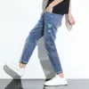 Jeans pour hommes 2022 à la tendance d'été mince de style mince print