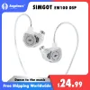 Auriculares SIMGOT EW100 DSP 10 mm Dinámico Dinámico Diafragma Diafragma Fidelidad de cristal Aurel para músico de audiófilo