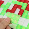 Spelstrategi Game Blokus Desktop Education Squares Toys Board Cube Puzzle Lätt att spela för Children Kids Series Indoor Party Gift