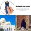 Ny elektronik tasbih digital tally counter med LED enkla återupptagbara originella digitala radbandpärlor för muslimsk bön