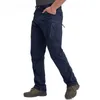 Pantaloni da uomo S-5xl Dimensioni di uomini pantaloni leggeri pantaloni da pesca tattici escursionisti escursionisti in nylon pantaloni da carico a secco rapido pantaloni da lavoro casual d240425