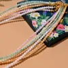 ネックレスムーンガールマザーオブパールビーズハートチョーカーファッション染色自然の殻ネックレス