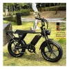 EU Warehouse Fat Tire Bike V8 E Bike Price OUXI 250W 1000W Motor Battery Electric Bicycle