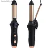 Curling Irons 2023 Nieuwe Mini Curling Iron Slager 2-in-1 Travel Mini Curling Stick voor kort haar Draadloze riemener Q240425