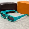 Designer Sonnenbrille Retro Rechteck Sonnenbrille für Frauen Männer Square 90er Y2K Trendy Kühle Brille Mode Ästhetik