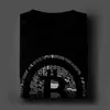 Camisetas masculinas masculas camiseta bitcoin criptomoeda cyber cyber cyber revolucion revolucionamento de algodão camiseta divertida mangá roupas mais tamanho t240425