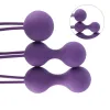 Equipamentos 3 PCs Kits de contas DUOTONE BOLAS PELVIC FLORES EXERCÍCIOS PULHOS SUITE KEGEL TREINAMENTO KIT KEGEL CONES SHEGEL BEADS SHEGEL CONES