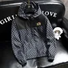 Men's Jackets designer Oversized men's clothing, chubby autumn jacket, casual hooded loose fit, oversized top trend B061