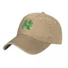 Ball Caps Vintage Shamrock voor St. Patrick's Day Party Men Women Baseball Cap noodlijdende katoenen hoeden mode buiten snapback hoed