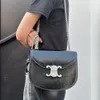 designer crossbody bag Strict Selection of Triumphal Bag teen besace Flip Lock Buckle Trendy Versatile Chain celis Crossbody Shoulder Gentle Candy Color Saddle Bag