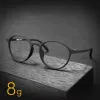 Lens elle erkekler ultralight kauçuk titanyum yuvarlak çerçeve okuma gözlükleri erkekler bilgisayar presbbiyopik gözlükler