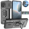 Mobiltelefonfodral för POCO X6 Pro 5G Case Magnet Ring Armor Telefonfodral för Poko Little X6 X 6 Pro X6Pro Pocox6Pro Camera Protection Back Cover 240423