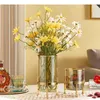 花瓶クラシック透明ガラスフラワーアレンジメント花ポット装飾的な花の装飾