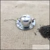Castons en acier à thé
