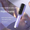 Electricity Hair Straightener Brush Portable Comb Straightening Fashionable Negative Ion Wireless Care 240418