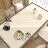 Table de table en tissu ajusté Crochet Runner Dinning Small Coffee 19RB153201