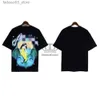 Men's T-Shirts Designer Men Women T Shirt 2024 Rabbit Year Printed AMIRSS Tshirts Fashion Man Bunny Shirt Casual Graphic Tee Short Sleeve Hip Hop Streetwear Q240425