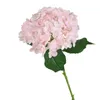 Decorative Flowers Delicate Faux Hydrangea Stems Exquisite Details Artificial Silk Flower Home Decor