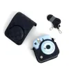 Bolsas novas bolsas de câmera instantâneas portáteis para fujifilm instax mini 12 acessórios de câmera instantâneos estojo de casca de proteção com alça de ombro