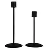 Ljushållare 2st Metal Luxury Candlestick Fashion Wedding Stand utsökta barfestbord Heminredning