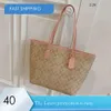 Coache Bag Markası Kadın Çanta Sacoche Benekli Yastık Tote Geç Torbalar Yüksek kaliteli tuval deri çanta çanta debriyaj çantası de 6652