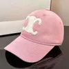 Designer Woens impressa Baseball Cap da marca de luxo Casual Moda Baseball Cap.