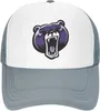 Boll Caps Bellevue University Logo Trucker Hats för både män och kvinnor - Mesh Baseball Snapback