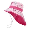 Chapeaux de caps Nouveau chapeau de seau pour bébé d'été pour garçons filles dessin animé childrens pêcher