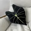 Kudde 5 Style Leaf Plush 3d Leaft Pillow 3d Accent Montera Deliciosa Deep Forest Throw Pillow For Couch Soffa vardagsrum Heminredning