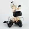 Actie speelgoedcijfers Aixlan 20 cm Nier Automata Anime Figuur Yorha Nr. 2 Type B PVC Actie Figuur Sexy Girl Figurine Collectible Model Toys Kid Gift Y24042538P9