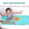 Bath Mats Large Bath Mat Bath Tube Shower Safety Mat Bathroom Baby Care Carpet Non Slip Bathroom Rug Massage Foot Mat Bathroom Accessories