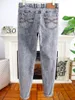 Autumn Grey Mens Brunello Retro Cucinelli Straight Jeans Pant 1