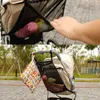 Stroller Parts Large Capacity Children Carts Mesh Net Storage Bag Baby Carriage Hanging For Seat Pocket Cart Accessories