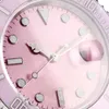 Orologio svizzero di lusso 2836 movimenti automatici Dialcini bianchi uomini di orologio di lusso clone orologio di lusso orologio meccanico di alta qualità per orologio da uomo da 40 mm