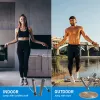 Équipements booster comptage Bluetooth à sauter la corde de saut fitness Perte de poids cordon inutile brûlant portable outil de fitness intérieur extérieur