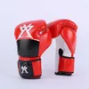 Защитное снаряжение 1 Пара боксерских перчаток женское обучение PU Boxing Gloves Karate Muay Thai Бесплатный бокс MMA Sanda Training Equipment 240424