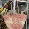 여자 고급 오리지널 Loeweelry 디자이너 직조 가방 색상 크기 토트 양배추 바구니 가방 새로운 여름 해변 휴가 가방 브랜드 로고