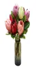 Mooie kunstmatige Afrika Protea Cynaroides Silk Flowers Takken Home Wedding Decoratie Kransen Planten Floral1163811