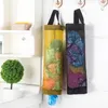 Storage Bags 1/2/3PCS Home Grocery Bag Holder Wall Mount Plastic Dispenser Hanging Trash Garbage Kitchen