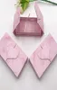 Marble folio lashes box magnetic packing dramatic pink eyelashes case strip lashes custom logo new style 2021 popular box1389161