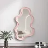 Mirrors 1PC Wall Mirror for Bedroom Bathroom Kawaii Makeup Mirror House Decoration Living Room Decoration Home Decor Wholesale