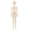 BJD Doll Body 21 Músculo blanco conjunto 60cm Acción conjunta Doll Diy Diver 23.5 pulgadas Muñeca conjunta Spherical+Sin cabezal de maquillaje+2 pares de ojos+1 par de zapatos