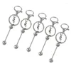 Keychains DIY Pendant Stylish With Beads And Colors Trendy Key Rings Accessory Phone Anti-Lost Lanyard