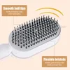 Brosse à cheveux auto-nettoyage rapide à une clé Masage Masage Peigt Hair Brush Air Cushion Détanglant les outils de style peigne de massage du cuir chevelu 240418