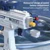 Uzi Water Gun Electric Pistola Shooting Toy Toy Full Automatic Summer Beach Outdoor per bambini Ragazzi Girls Girl Adulto 240420