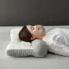 Pillow New Orthopedic Reverse Traction Pillow Protects Cervical Spine and Helps Sleep Single Neck Pillow Machine Washable 48X74cm