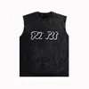 2024 Designer Fashion T-shirt sans manches pour hommes