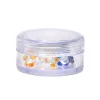 Rauchzubehör 28mm Blume Silikon 10pcs/Los Polykarmatische Glasschirme Glas Bongrohre Bildschirme Acryl Stash Jar Raucherwasserrohr