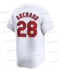 2024 Nouveaux maillots de baseball personnalisés Walker Lars nootbaar nolan arenado stan musial Adam Wainwright Paul Goldschmidt Albert Pujols Smith Contreras Dejong Herrera Winn